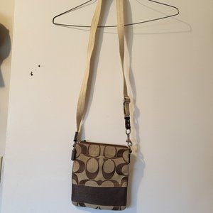 Coach cross body side bag